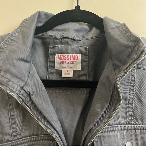 Mossimo Grey utility jacket with hood - Picture 7 of 9